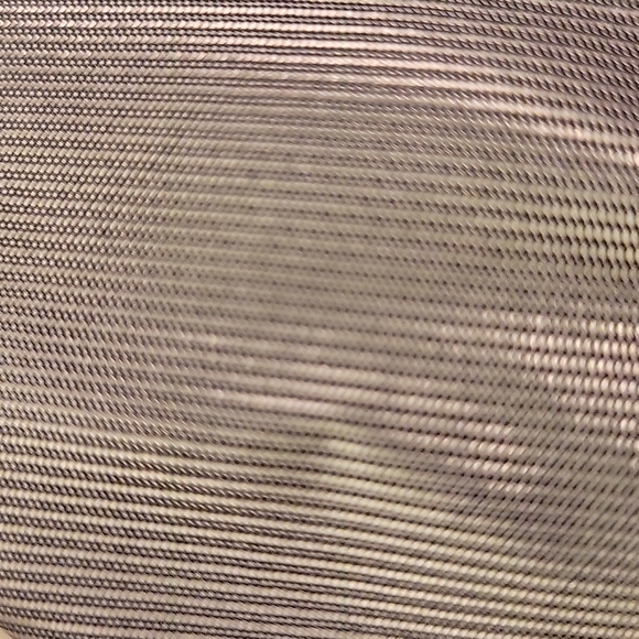 BCBGMaxAzria Dress 4 Silver Satin Corsage Black Jersey Skirt - Picture 6 of 10